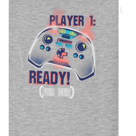 Carter’s Boys Video Game Controller Shirt and Shorts Pajamas - Picture 2 of 2